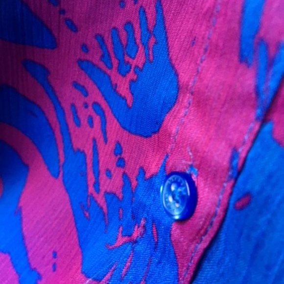 Stunning, Vibrant ,NWOT, Express, Shift Dress XS. - Picture 6 of 11